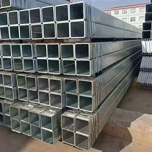Standar Nasional Hot-Dip Galvanized Square lan Pipa Baja Persegi Panjang