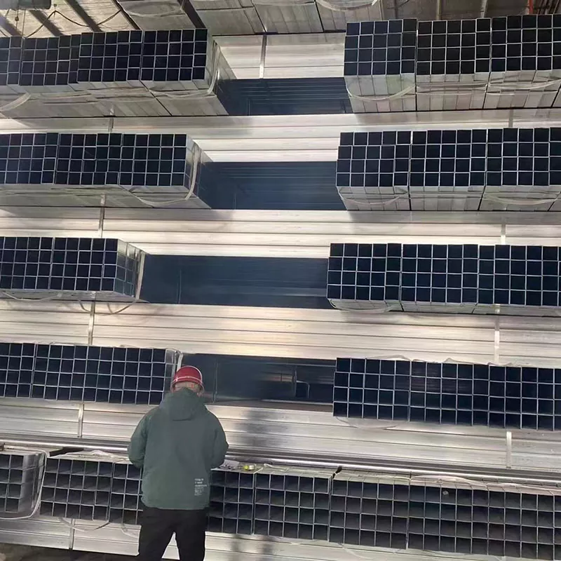 Diameter cilik Galvanized Square Tube